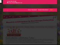 auersberger-futtershop.de Webseite Vorschau