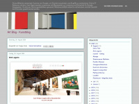 galerie-auf-zeit.blogspot.com Webseite Vorschau