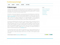 funktionspsychologie.de Webseite Vorschau