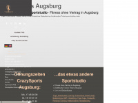 crazy-sports-augsburg.com Webseite Vorschau