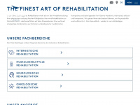 clinic-badragaz.ch Webseite Vorschau