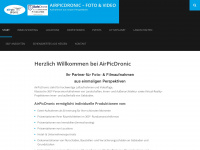 airpicdronic.de Webseite Vorschau