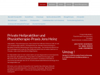 krankengymnastik-hohenahr.de Webseite Vorschau