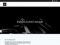 essen-kunst-musik.de Webseite Vorschau