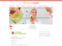 berlinda-apotheke.com Webseite Vorschau