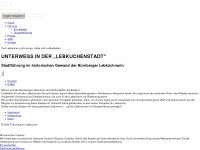 fuehrung-zum-lebkuchen.de Webseite Vorschau