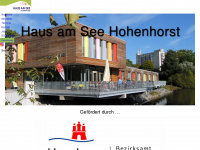 haus-am-see-hohenhorst.de Webseite Vorschau