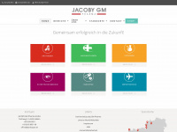 jacoby-gm.at Webseite Vorschau