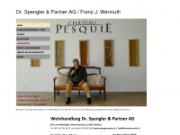spenglerweine.ch Webseite Vorschau
