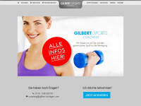 gilbert-sports.de Webseite Vorschau