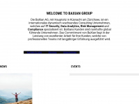 baxian-group.com Webseite Vorschau