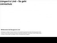 bongard-lind.com Webseite Vorschau