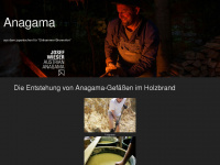 austrian-anagama.at Webseite Vorschau
