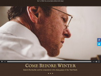 comebeforewintermovie.com Webseite Vorschau