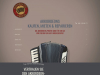 akkordeonprofis.de Webseite Vorschau