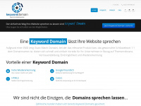 keyword-domain-handel.de Webseite Vorschau