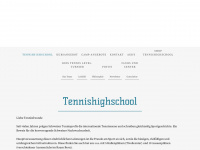 tennishighschool.ch Webseite Vorschau