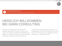 gann-consulting.com Webseite Vorschau