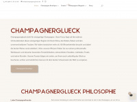 champagnerglueck.de Webseite Vorschau