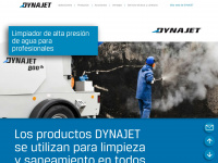 dynajet.es Webseite Vorschau