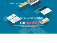 pixelquadrat.com Webseite Vorschau