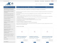 activekeyboards.eu Webseite Vorschau