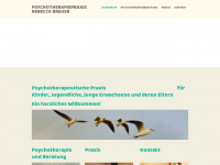 kjp-praxis-breuer.de Webseite Vorschau