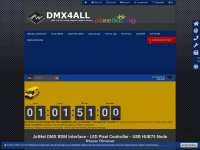 shop.dmx4all.de Webseite Vorschau