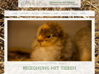 begegnung-mit-tieren.ch Webseite Vorschau