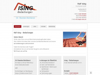 ising-dach.de Webseite Vorschau