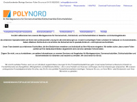polynord.de Webseite Vorschau