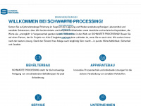 schwarte-processing.com Webseite Vorschau