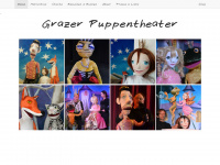 grazerpuppentheater.eu Webseite Vorschau