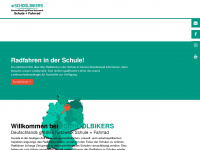 schoolbikers.de Webseite Vorschau