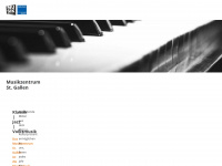 musikzentrum-sg.ch Webseite Vorschau