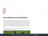 tierpark-zabakuck.de Webseite Vorschau