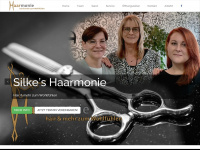 silkes-haarmonie.de Webseite Vorschau