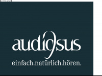 audiosus-hoerzentrum.de Webseite Vorschau