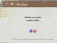 e-m-ascher.de Webseite Vorschau