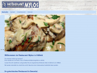 restaurant-mylos.de Webseite Vorschau