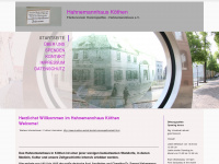 hahnemannhaus.info Webseite Vorschau