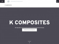 kcomposites.com Webseite Vorschau