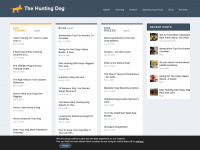 the-hunting-dog.com Webseite Vorschau