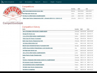 competitionbook.com Webseite Vorschau