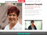 susanne-ferschl.de Webseite Vorschau