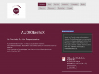 audiobrellox.de Webseite Vorschau