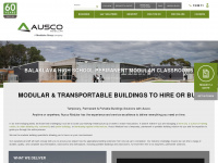 ausco.com.au Webseite Vorschau