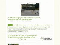 fpz-waldschule.jimdo.com Webseite Vorschau