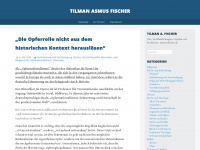 tilmanasmusfischer.wordpress.com Webseite Vorschau