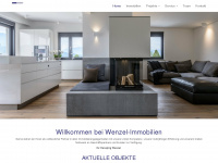 wenzel-immobilien.at Webseite Vorschau